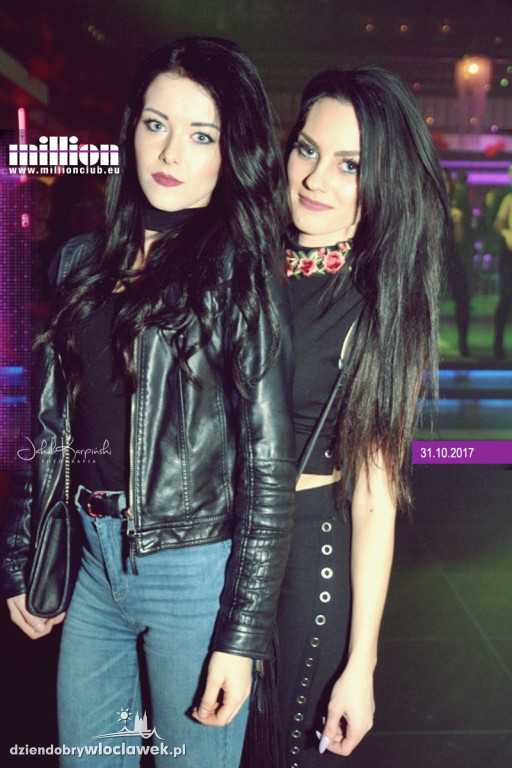 Impreza na Halloween w klubie Million