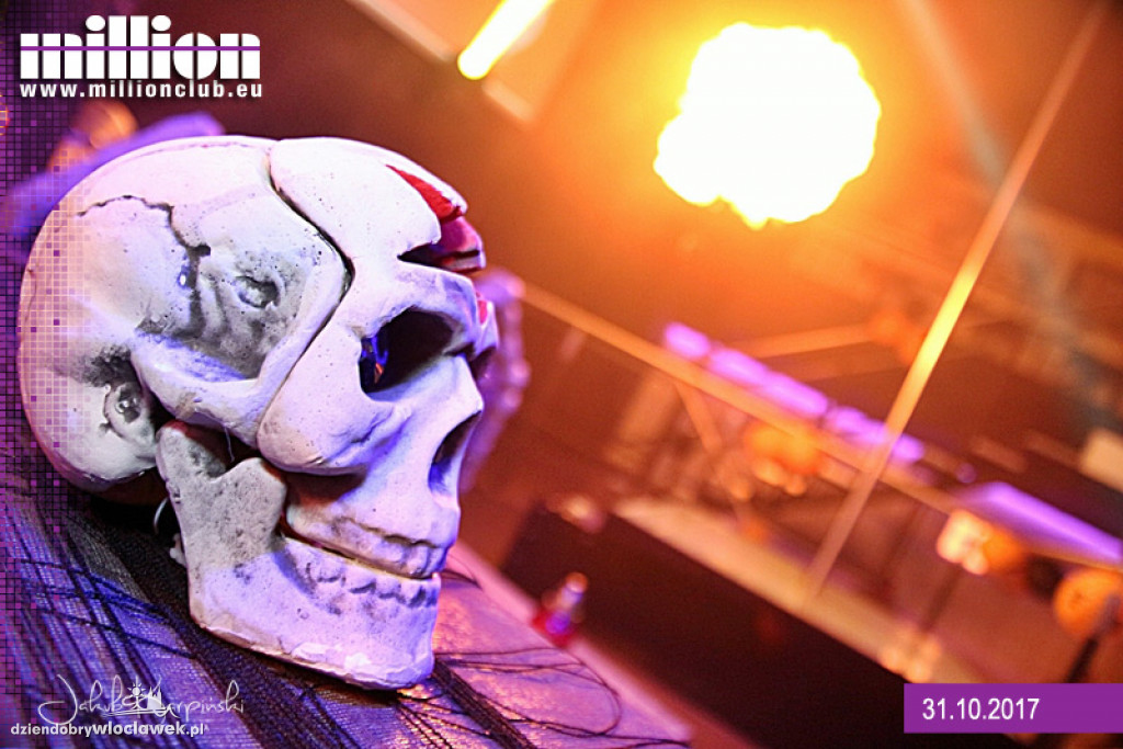 Impreza na Halloween w klubie Million