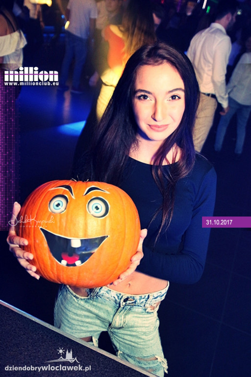 Impreza na Halloween w klubie Million