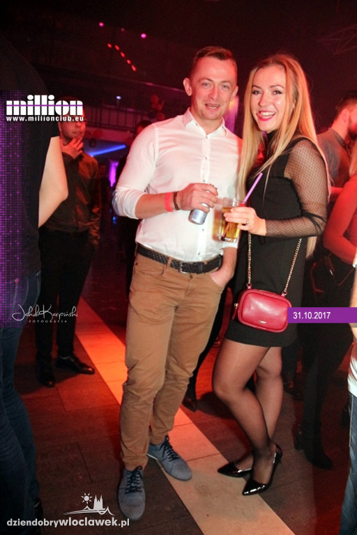 Impreza na Halloween w klubie Million