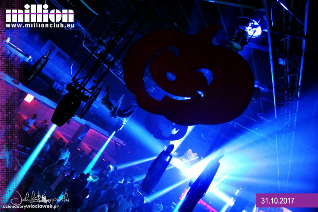 Impreza na Halloween w klubie Million