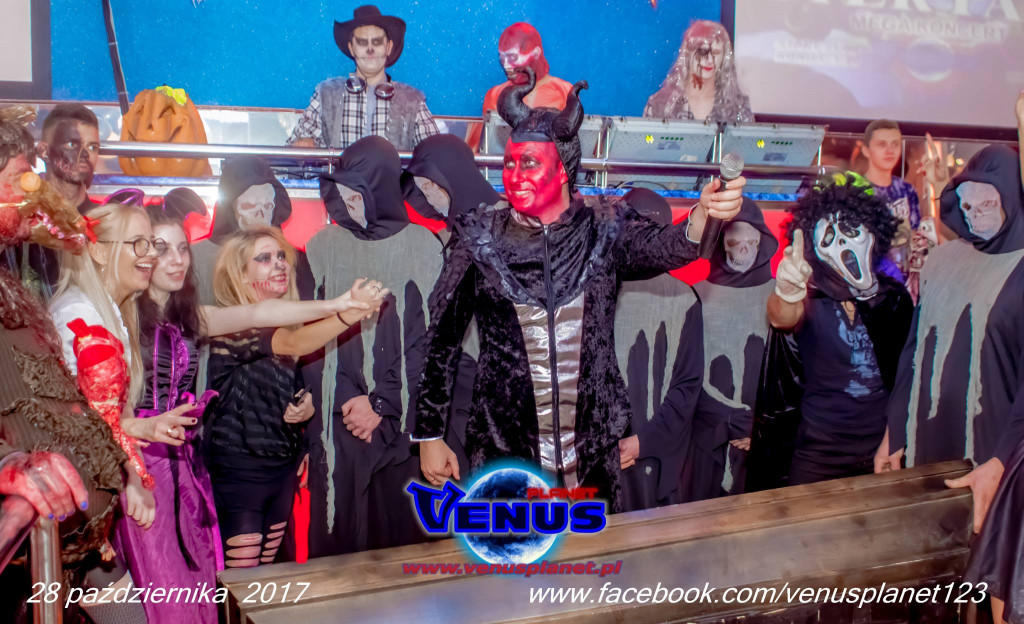 Halloween 2017 w klubie Venus Koneck