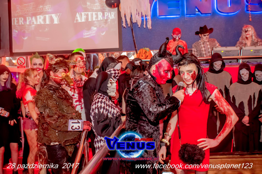 Halloween 2017 w klubie Venus Koneck