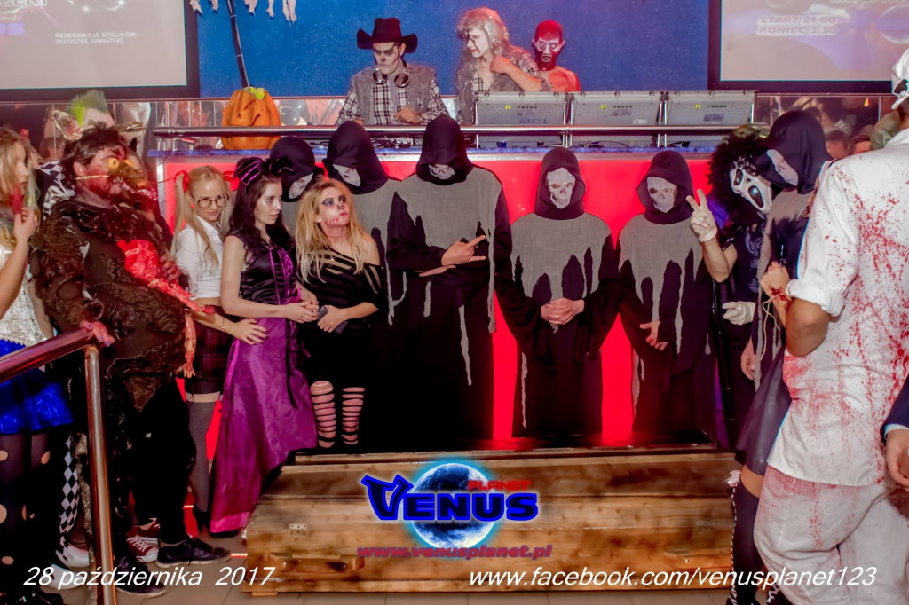 Halloween 2017 w klubie Venus Koneck