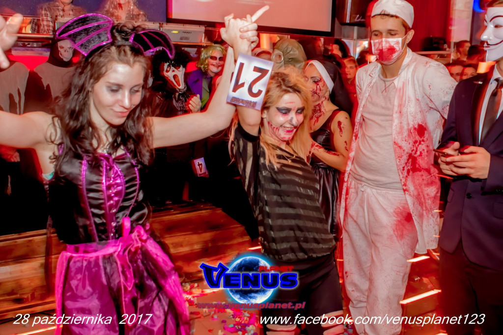 Halloween 2017 w klubie Venus Koneck