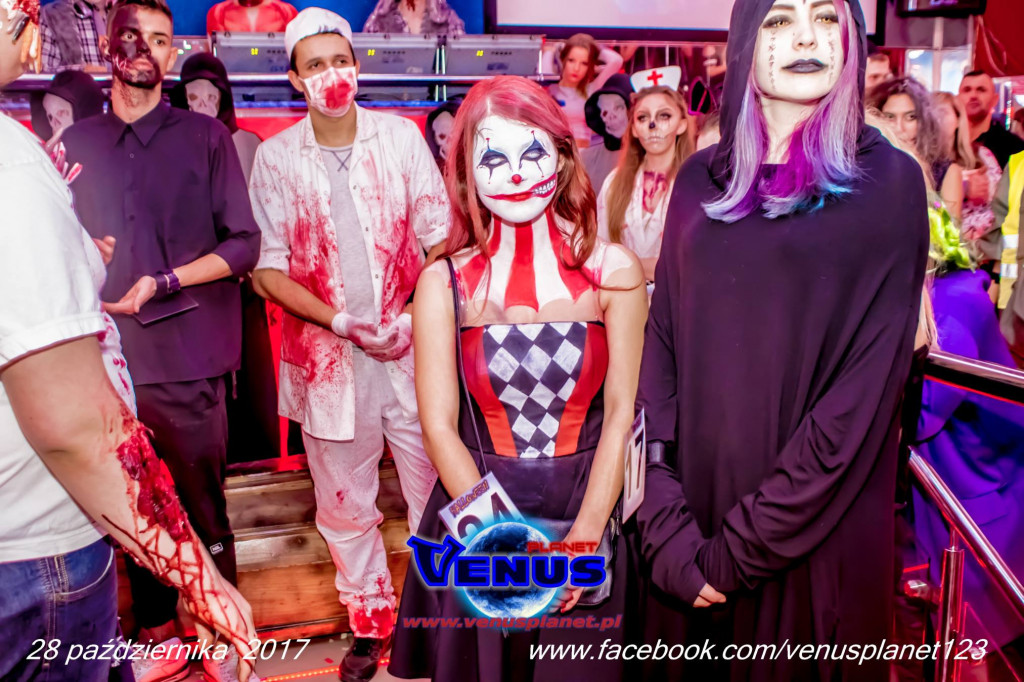 Halloween 2017 w klubie Venus Koneck
