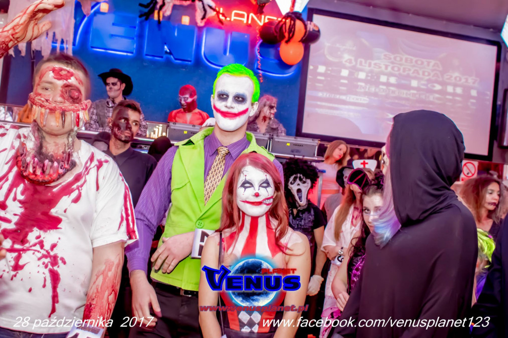 Halloween 2017 w klubie Venus Koneck