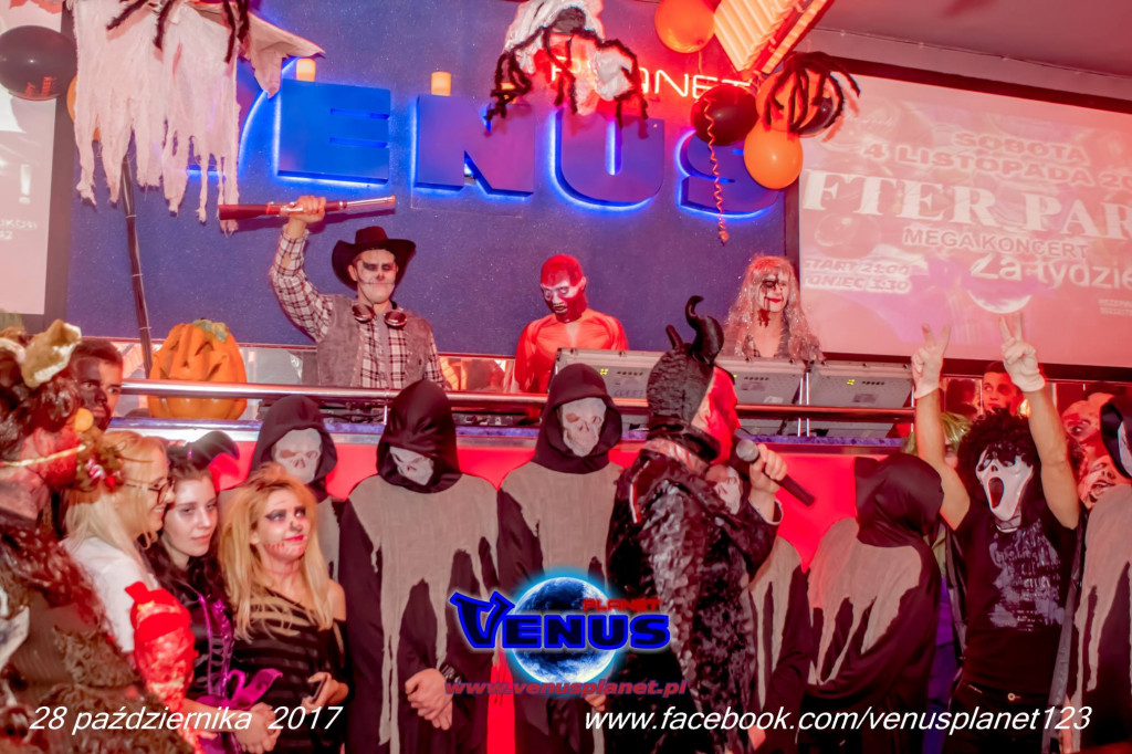 Halloween 2017 w klubie Venus Koneck