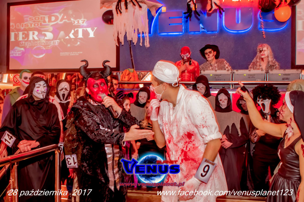 Halloween 2017 w klubie Venus Koneck