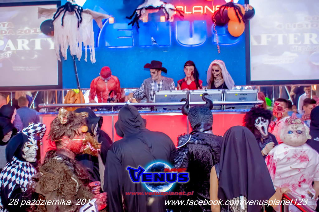 Halloween 2017 w klubie Venus Koneck