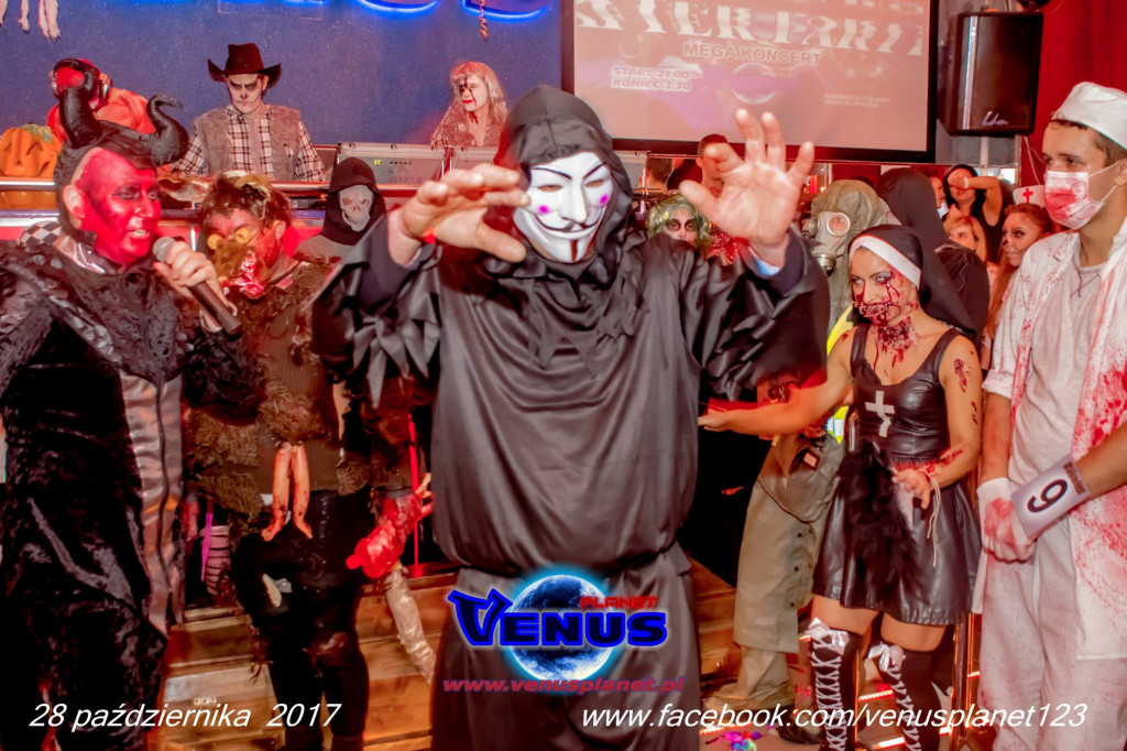 Halloween 2017 w klubie Venus Koneck