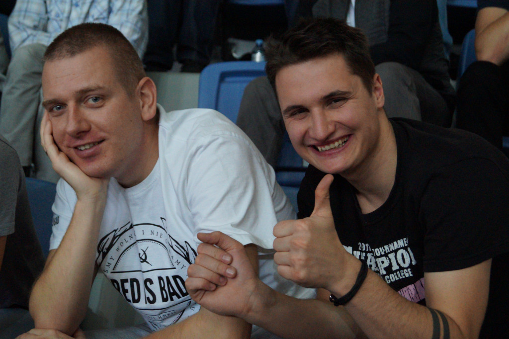 Kibice na meczu Anwil - Legia Warszawa