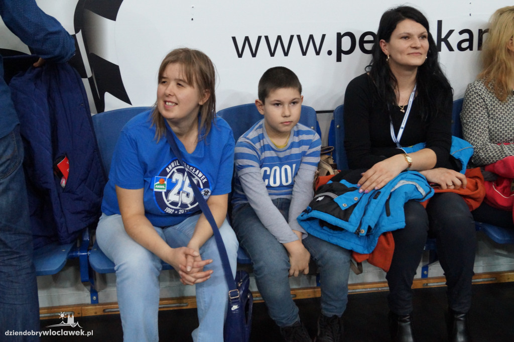 Kibice na meczu Anwil - Legia Warszawa