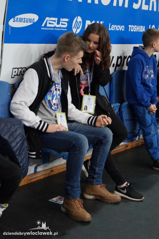 Kibice na meczu Anwil - Legia Warszawa