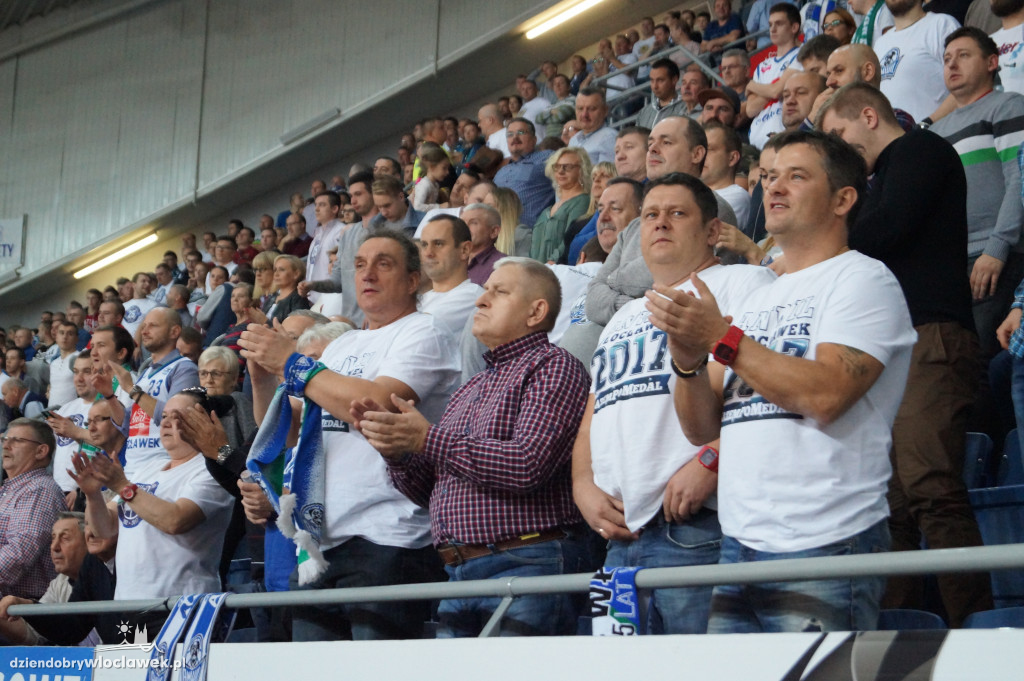 Kibice na meczu Anwil - Legia Warszawa