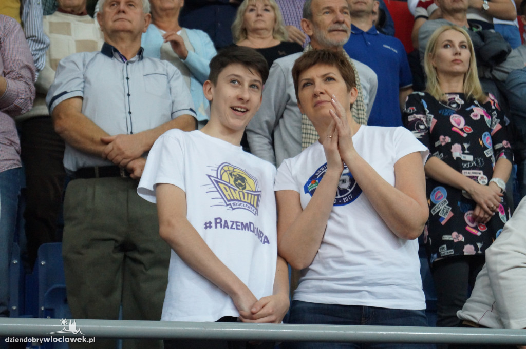 Kibice na meczu Anwil - Legia Warszawa