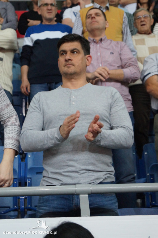 Kibice na meczu Anwil - Legia Warszawa