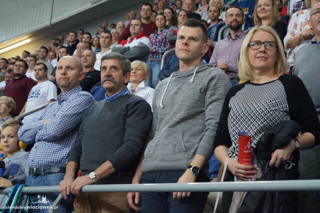 Kibice na meczu Anwil - Legia Warszawa