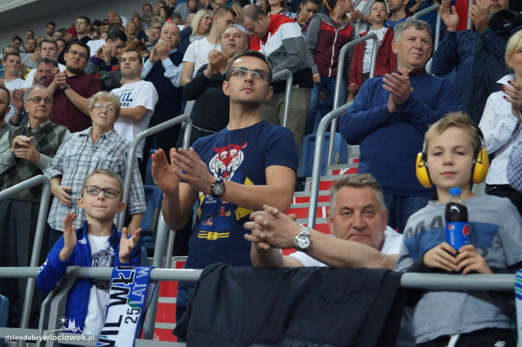 Kibice na meczu Anwil - Legia Warszawa