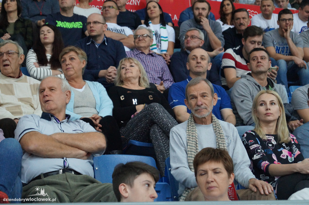 Kibice na meczu Anwil - Legia Warszawa