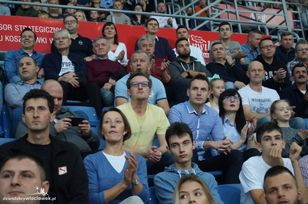 Kibice na meczu Anwil - Legia Warszawa