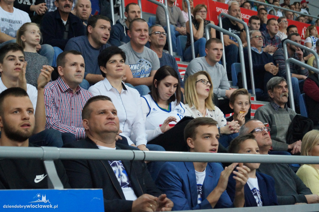 Kibice na meczu Anwil - Legia Warszawa