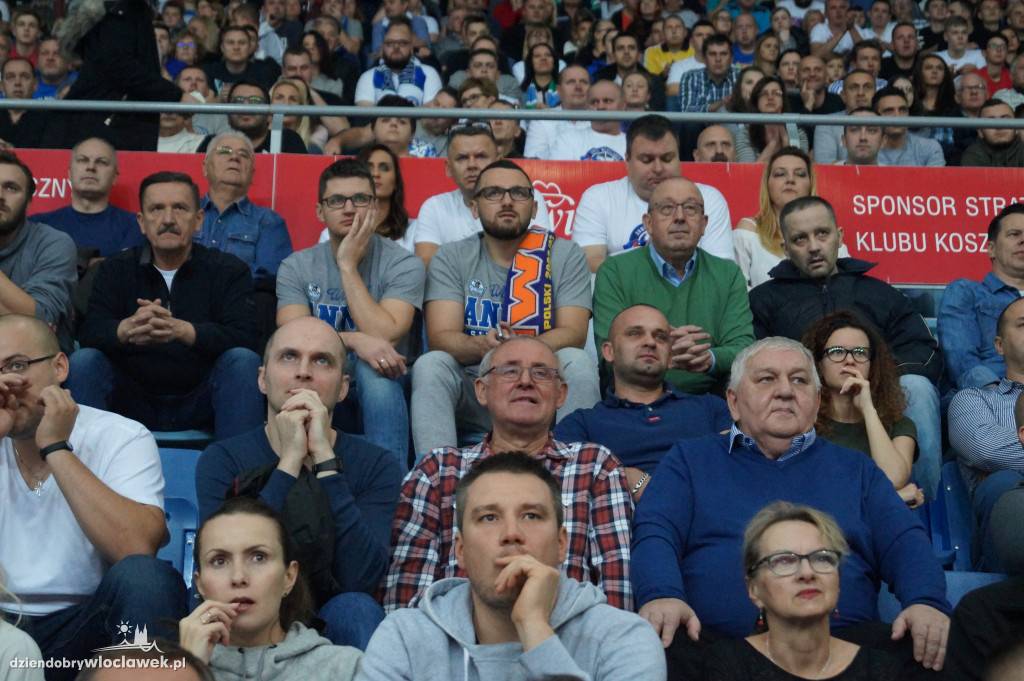 Kibice na meczu Anwil - Legia Warszawa