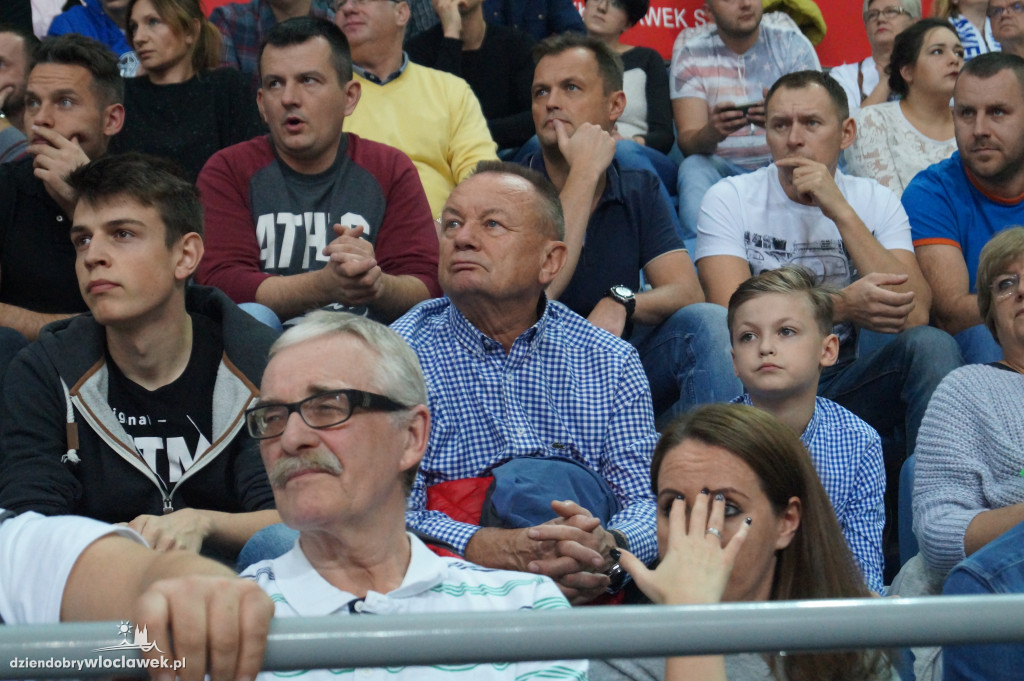 Kibice na meczu Anwil - Legia Warszawa