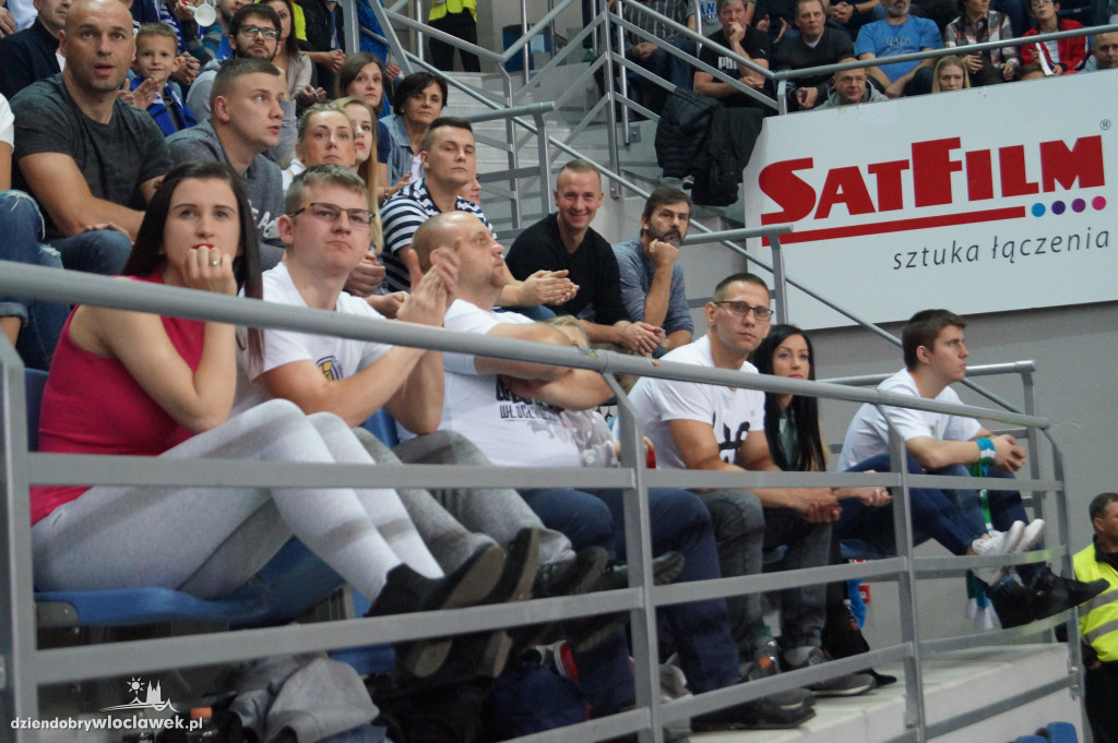 Kibice na meczu Anwil - Legia Warszawa