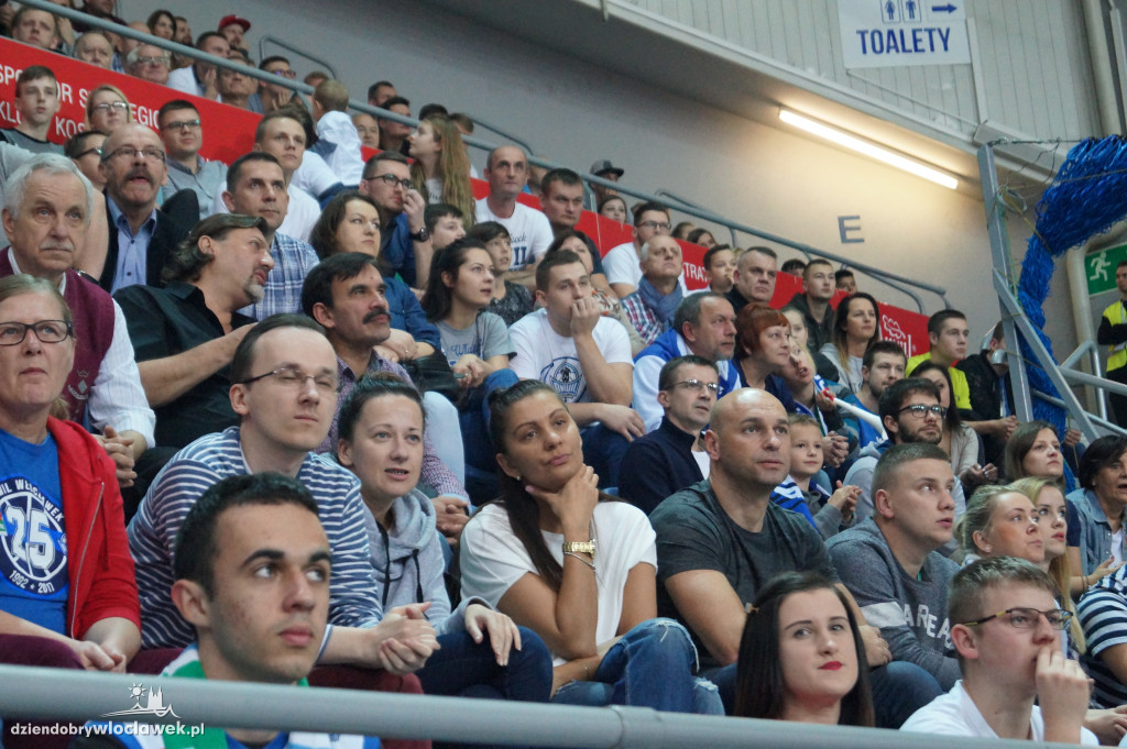 Kibice na meczu Anwil - Legia Warszawa