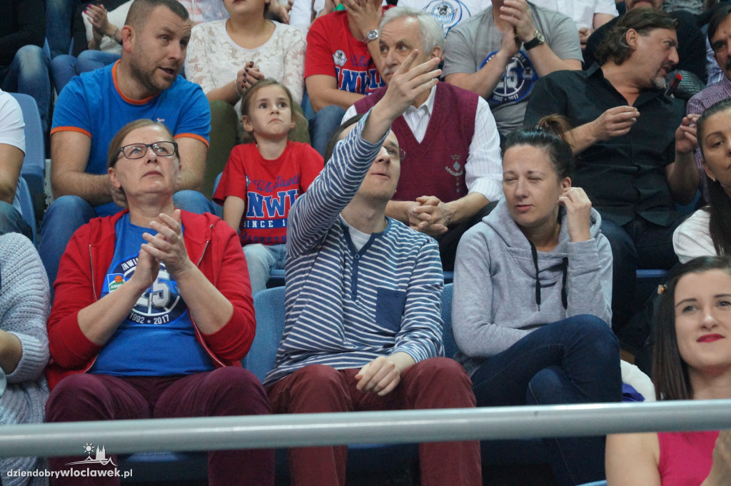 Kibice na meczu Anwil - Legia Warszawa