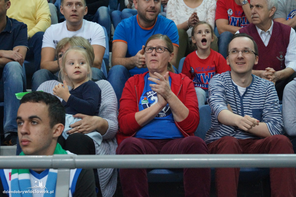 Kibice na meczu Anwil - Legia Warszawa