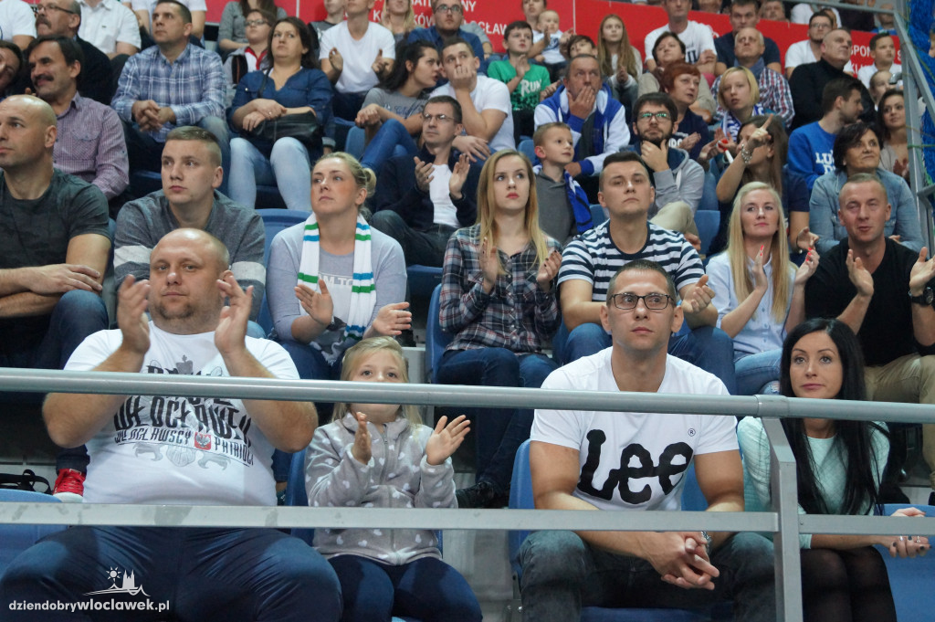Kibice na meczu Anwil - Legia Warszawa