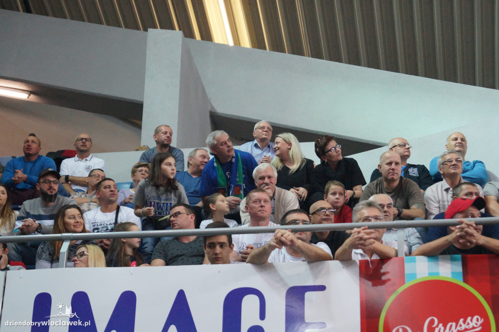 Kibice na meczu Anwil - Legia Warszawa