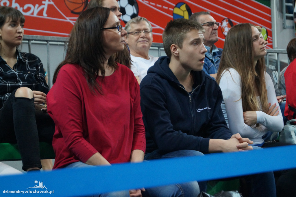 Kibice na meczu Anwil - Legia Warszawa