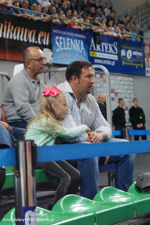Kibice na meczu Anwil - Legia Warszawa