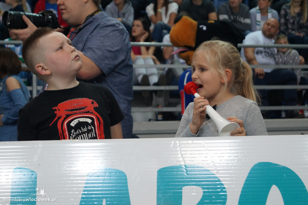 Kibice na meczu Anwil - Legia Warszawa