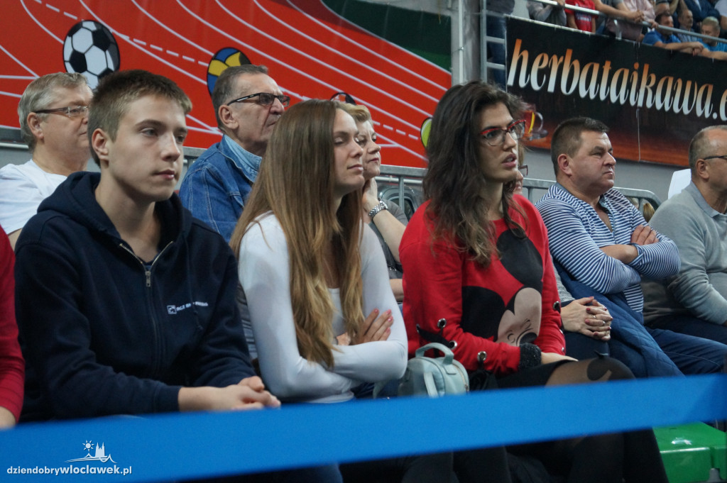 Kibice na meczu Anwil - Legia Warszawa