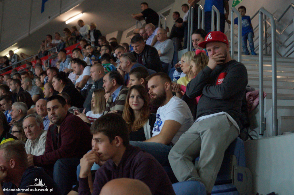 Kibice na meczu Anwil - Legia Warszawa