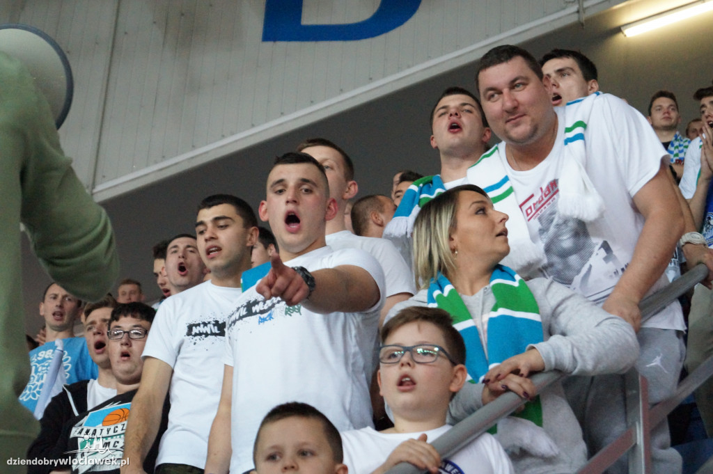 Kibice na meczu Anwil - Legia Warszawa
