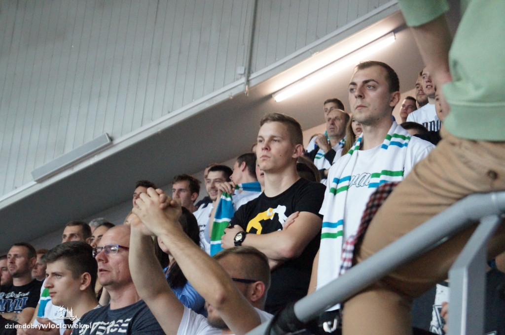 Kibice na meczu Anwil - Legia Warszawa
