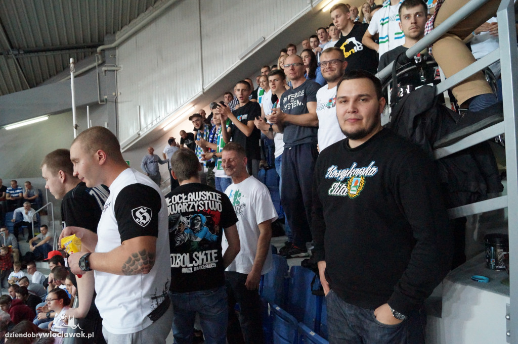 Kibice na meczu Anwil - Legia Warszawa
