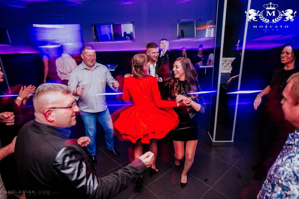 Gorąca sobotnia noc w Moscato Club