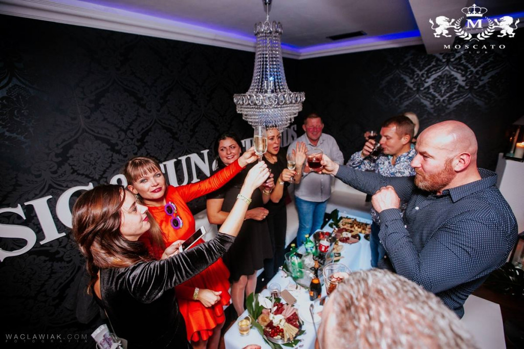 Gorąca sobotnia noc w Moscato Club