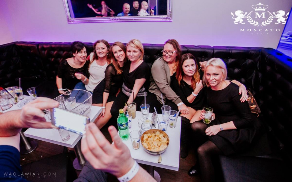 Gorąca sobotnia noc w Moscato Club