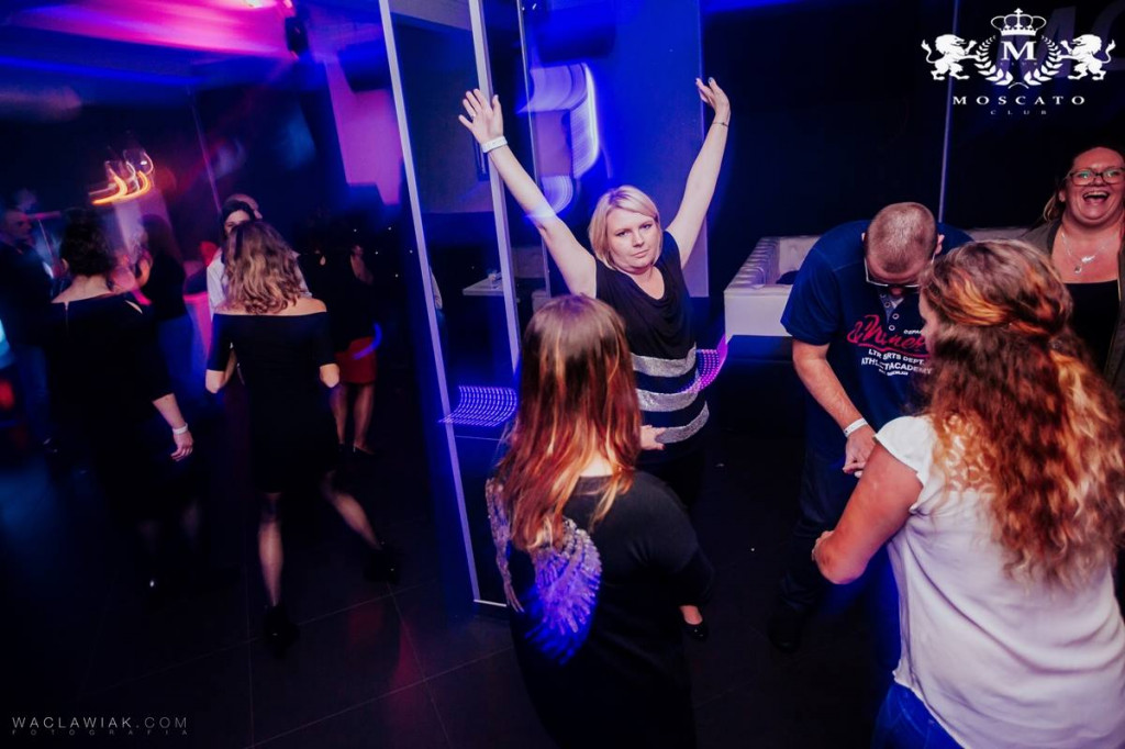 Gorąca sobotnia noc w Moscato Club