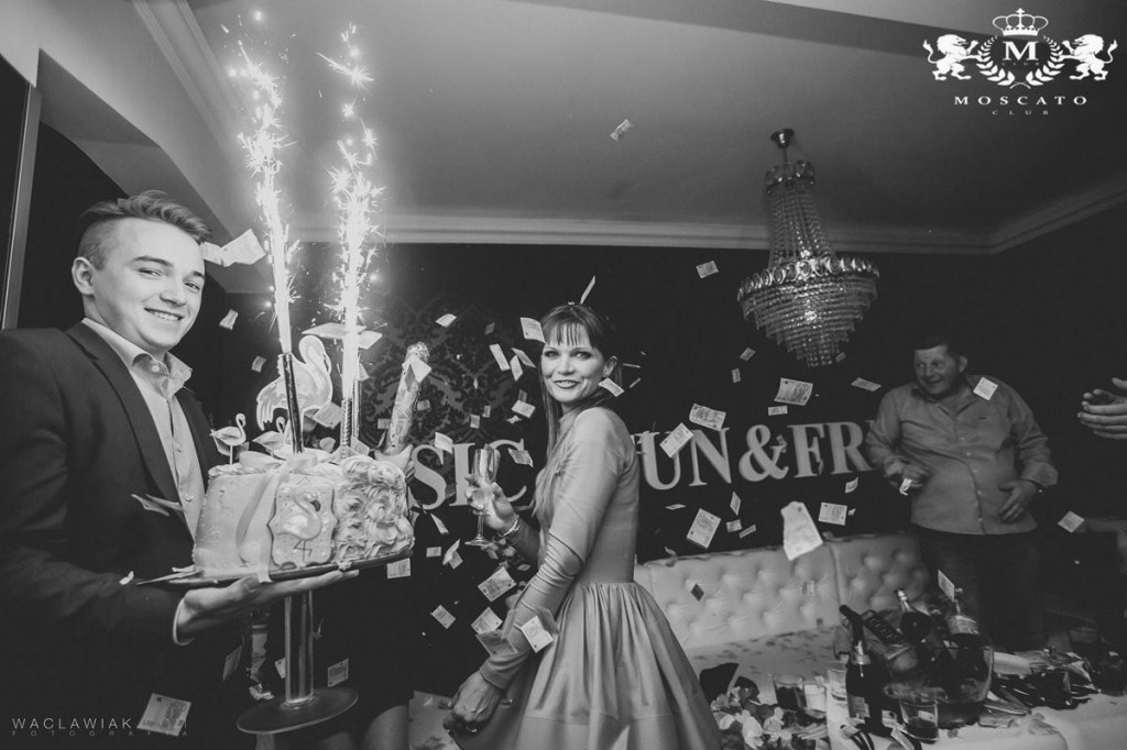 Gorąca sobotnia noc w Moscato Club