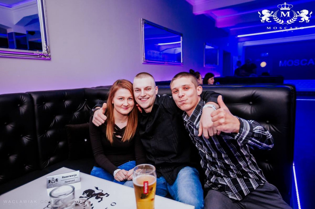 Gorąca sobotnia noc w Moscato Club