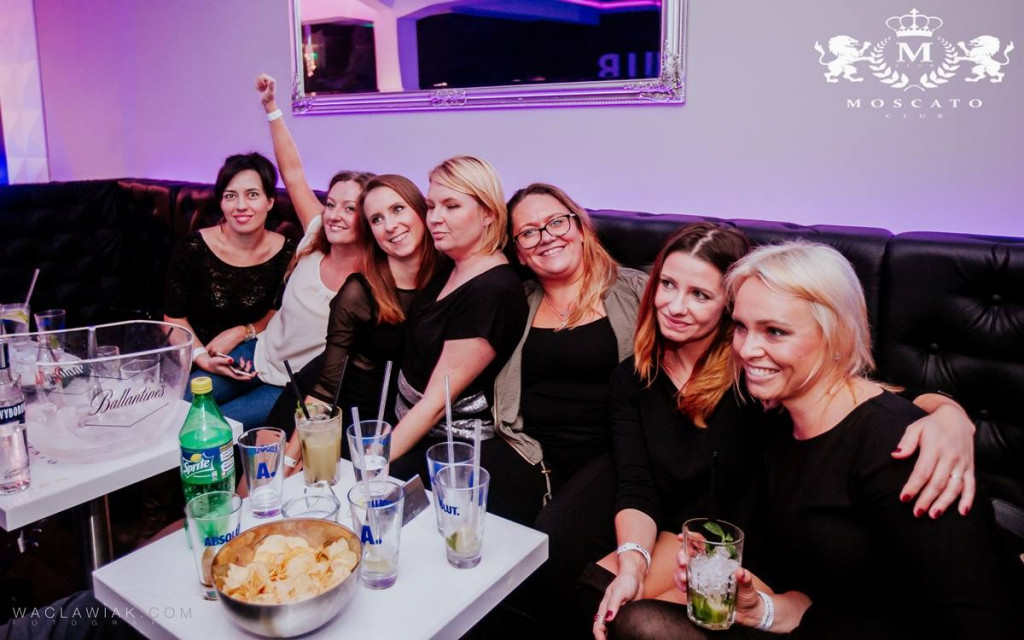 Gorąca sobotnia noc w Moscato Club