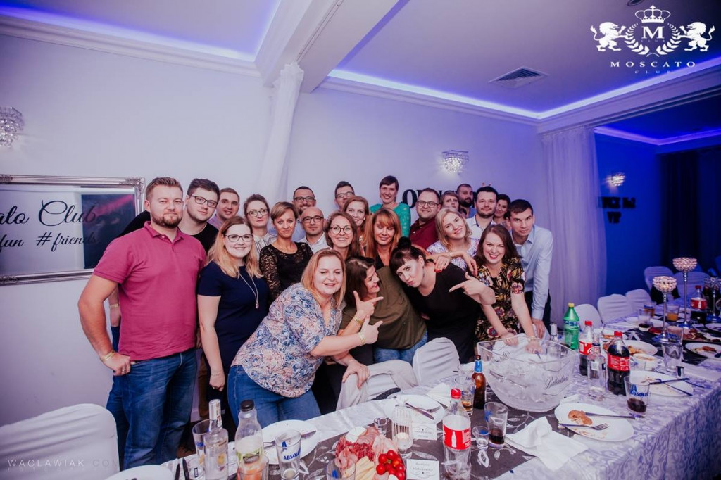 Gorąca sobotnia noc w Moscato Club